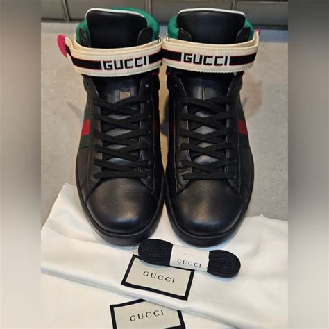 fake high top gucci shoes|farfetch gucci high top.